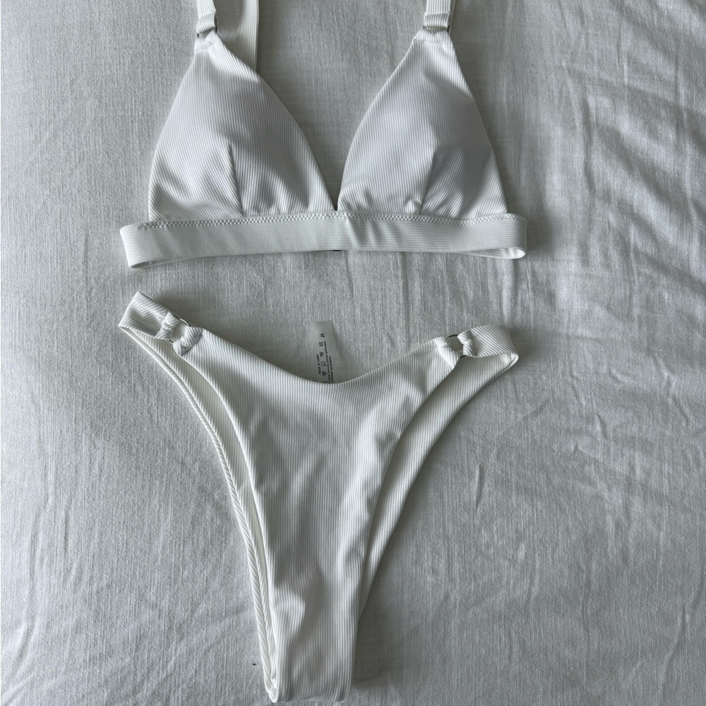 SHEIN White Bikini Set